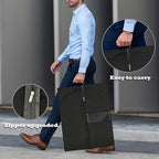 Dress Bags for Gowns Long, Suit Bag Cover for Storage and Travel, 2 Pack - Image 4