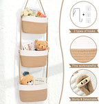 Hanging Basket, 3-Tier Wall Baskets, Over the Door Organizer - Image 4