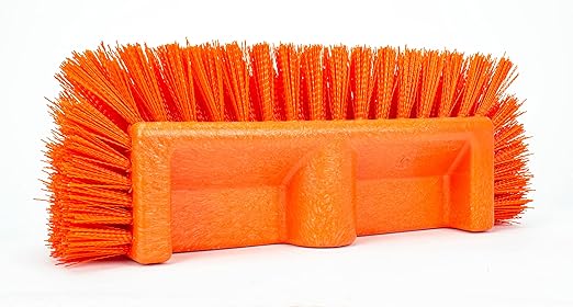SPARTA Multi-Level Tile Scrub Brush 12" Wide Brush Head, Heavy-Duty Tile - Image 3