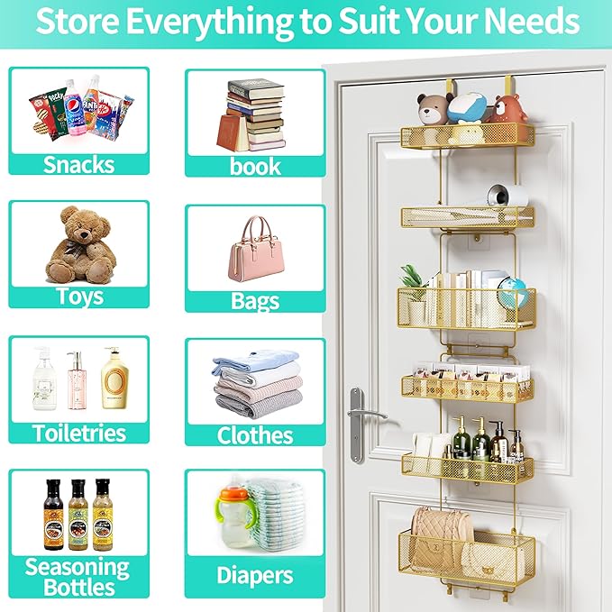 HapiRm Over Door Organizer Storage - Image 4