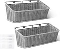 GRANNY SAYS Wicker Hanging Basket, 2 Pack Storage Baskets by GRANNYSAYS