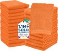 DAN RIVER 24 Pack Wash Cloths for Showering by DanRiver