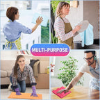 Newwiee 6 Pcs Extra Large Microfiber Cleaning Cloth 30" x 20" Washable Reusable - Image 6