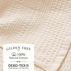 GILDEN TREE Waffle Towel Set Quick Dry Thin | 2 Bath Towels | 2 Hand Towels | 2 - Image 2