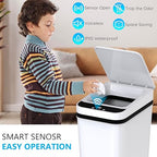 3Pack Bathroom Small Trash Can - Image 2