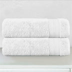 Elegant Comfort Three Line Popcorn Towel Set - Image 2