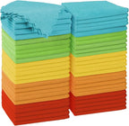 Microfiber Cleaning Cloth, 50 Pack Cleaning Rags by Puomue