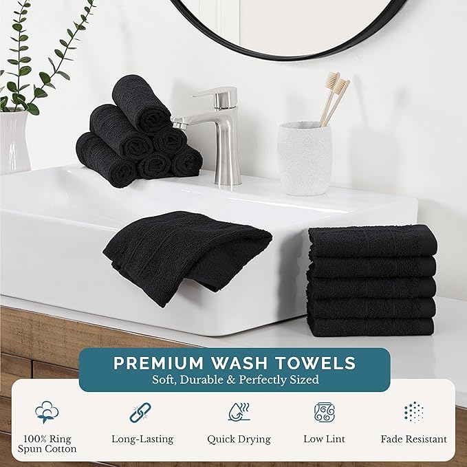 Casa Platino Washcloths 12 Pack - Image 2