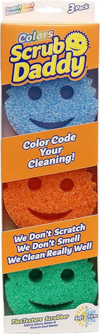 Scrub Daddy Color Sponges by ScrubDaddy