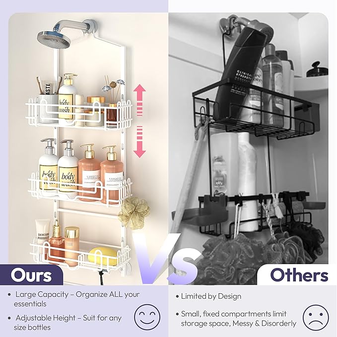 SWTYMIKI Shower Caddy Hanging Organizer - Image 2