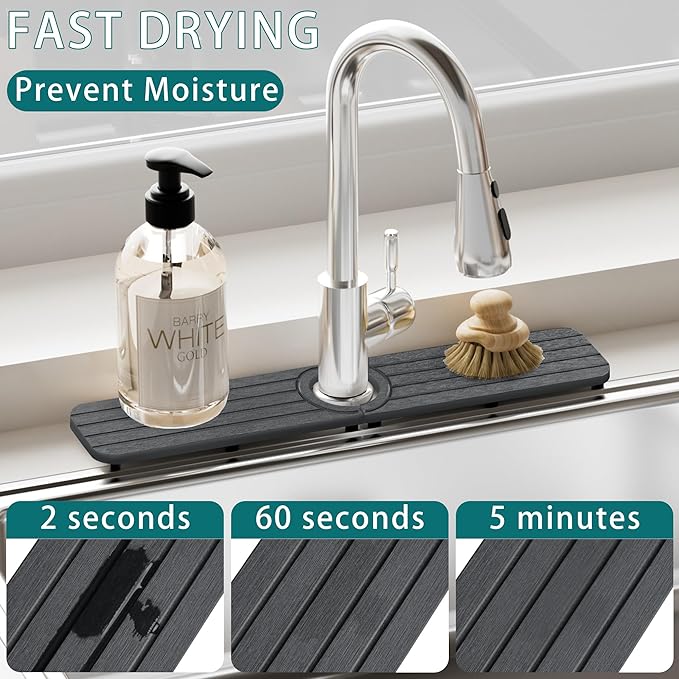 Faucet Mat for Kitchen Sink - Image 3