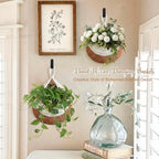 Honeydak Boho Decor Hanging Wall Baskets - Image 5