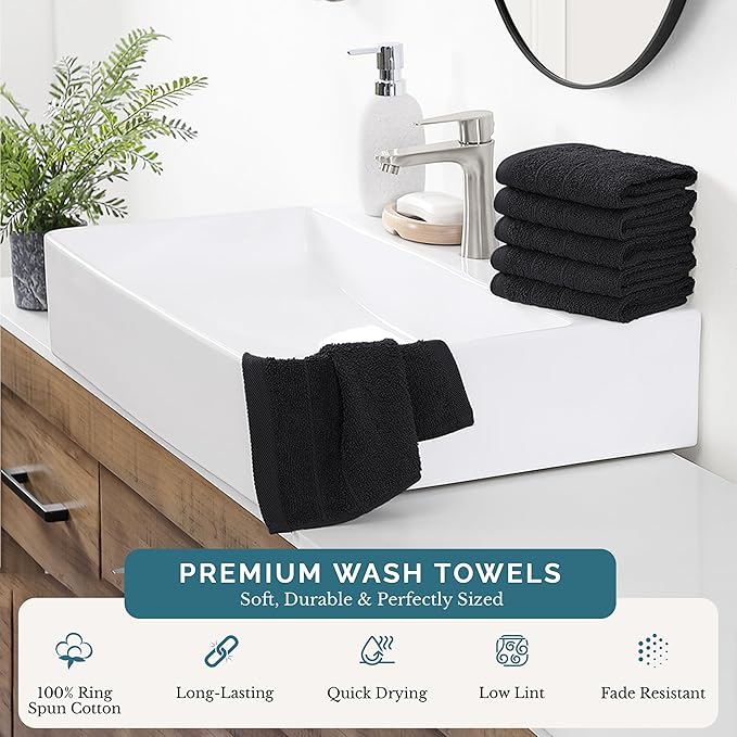 Casa Platino Washcloths 6 Pack - Image 2