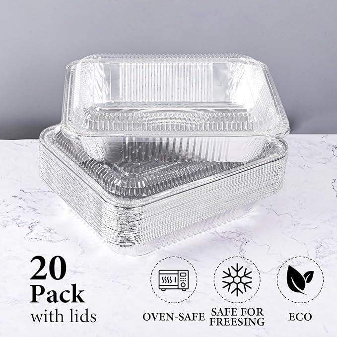9x13 Inch Disposable Aluminum Foil Pans - Image 4