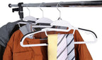 Finnhomy 50 Pack Plastic Hangers, Heavy Duty Clothes Hangers - Image 5