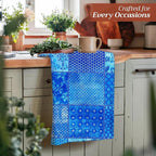 Maison d' Hermine Kitchen Towels Set of 3 100% Cotton 27.50" x 20" Reusable - Image 6