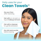 Clean Skin Club Blemish Control Clean Towels® XL, Compostable Face Towels - Image 9