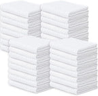 Looperry White Terry Cloth Rags 16"x19" Inches Ribbed by Looperry