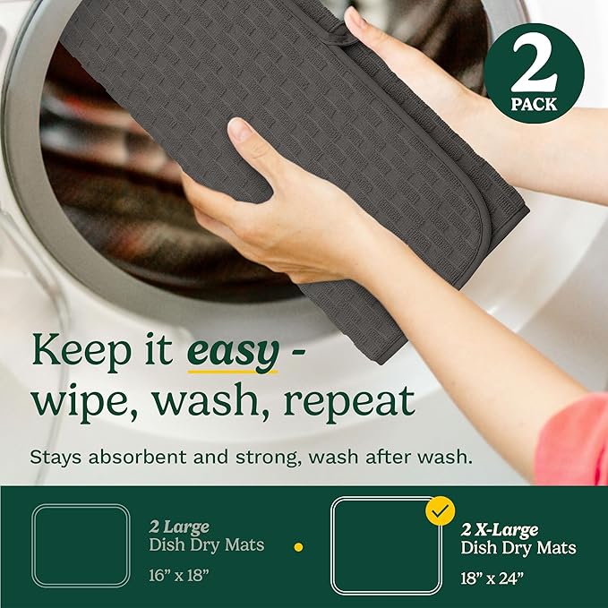 Cuisinart Dish Drying Mats for Kitchen Counter - Image 6