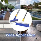 ITTAHO 12" Wide Floor Scrub and Grout Brush Set - Image 8