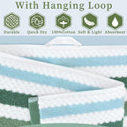 Striped Bath Towels - Image 3