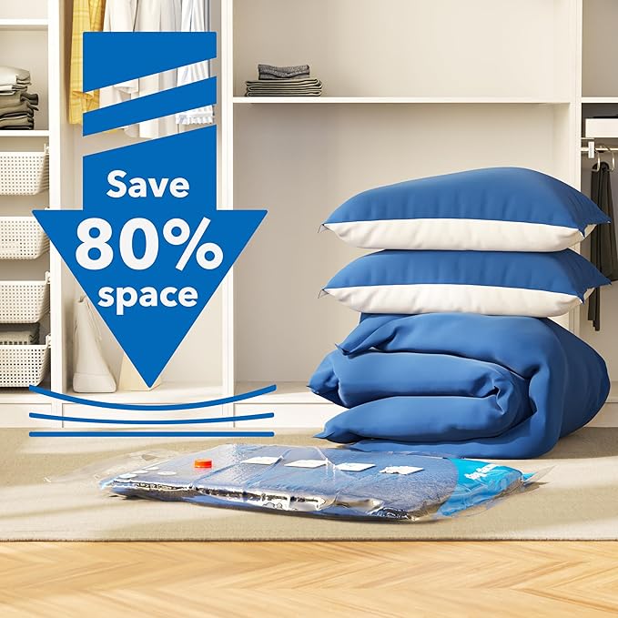 MEIQIHOME Vacuum Storage Bags, Space Saver Sealer Bags, Vacuum seal bags - Image 2
