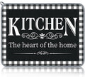 Sinmoe 18 x 24 Inch Buffalo Plaid Dish Drying Mat Drying Dish Pad Absorbent by Sinmoe