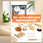 15 Pcs Bamboo Dish Brush Set - Image 7