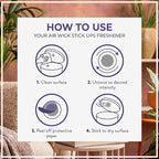 Air Wick Stick Ups Air Freshener, Lavender and Chamomile, 2 ct - Image 5
