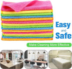 Tanlade Microfiber Cleaning Cloth Cleaning Rags Reasonable Kitchen Towels - Image 4