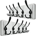 WEBI Coat Rack Wall Mount, Wood Coat Hooks Wall Mounted Coat Hanger, Wall Hook by WEBI