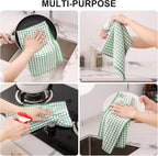 Kitinjoy Cotton 6 Pack Terry Kitchen Towels, 16 x 25 Inches Super Soft and - Image 4