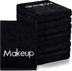 Shimeyao 20 Pack Makeup Towels Black Makeup Washcloths by Shimeyao