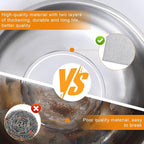 20 Pcs New Upgrade 3-Layer Metal Dish Cloth, No Scratches Wire Cleaning Cloth - Image 6