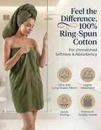 LANE LINEN Cotton Towels for Bathroom - Image 2