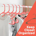 Plastic Clothes Hangers – Heavy Duty Hanger Set, - Image 4
