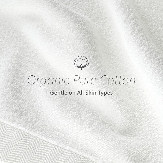 Hand Towel - 100% Cotton White Towels - Image 2