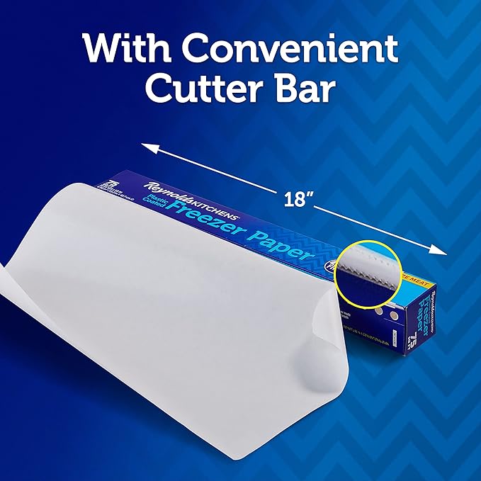 Reynolds Kitchens Plastic-Coated Freezer Paper, 50 Square Foot Roll - Image 2