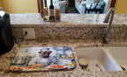 Caroline's Treasures DAC6224DDM Bullmastiff The Chef Dish Drying Mat Absorbent - Image 2