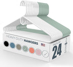 Neaties Heavy Duty Clothes Hangers 20 Pack – Made in The USA – 8lb Capacity by NeatiesHangers