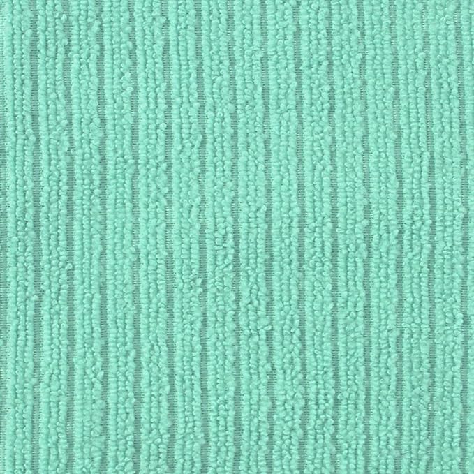 DII Cleaning Collection Multi-Purpose Microfiber, Aqua Chevron, Dishtowel Set - Image 3