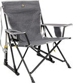 GCI Outdoor Kickback Rocker Outdoor Rocking Chair with Beverage Holder by GCIOUTDOOR