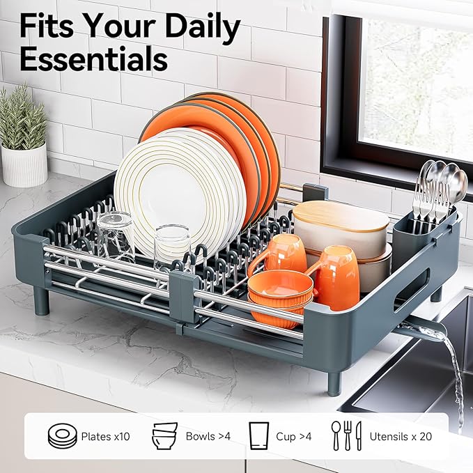 Stainless Steel Dish Drying Rack - Image 3