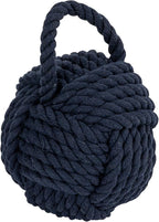 Blue Rope Knot Cotton Door Stop by CreativeCo-Op