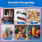 Zipper Storage Bags with Handle and Bottom, 3 Gallon Heavy Duty Clear Handy - Image 7