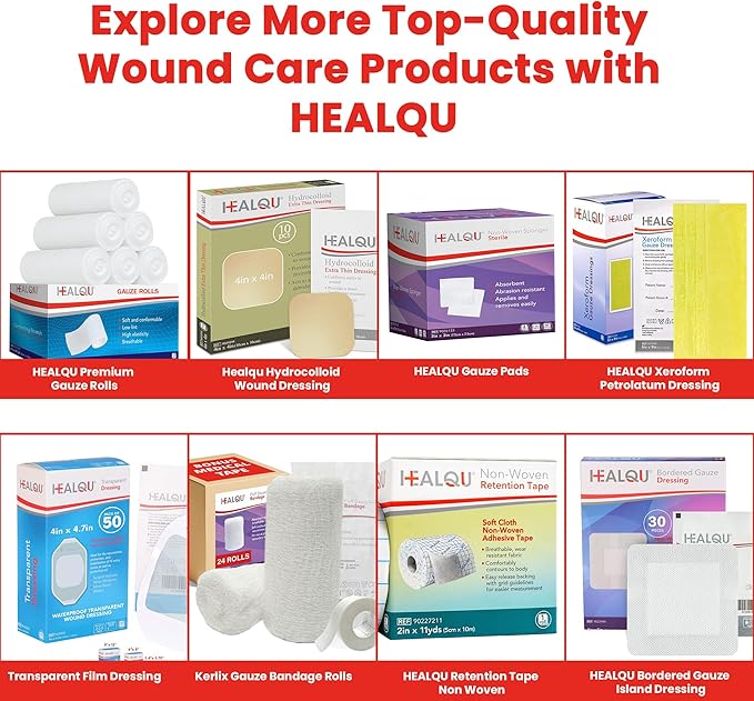 HEALQU 1000 Gauze Pads 2x2 - Image 6
