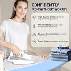 Small Ironing Board Cover and Pad 12.5"x30" Small Iron Board Cover - Image 5