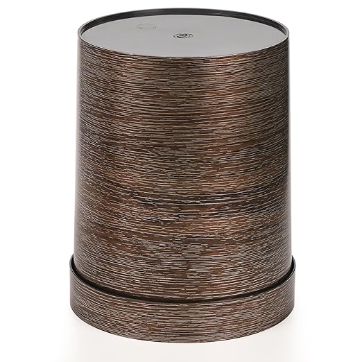 3 Pack Vintage Small Trash Can, 1.7 Gallon Plastic Round Wastebasket, Hipsteen - Image 8