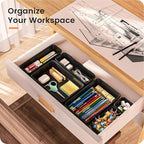 【】 【】 Black Drawer Organizer, Makeup organizer, 【Holds 177 - Image 5