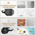 36 Pack Adhesive Hat Hooks for Wall, Super Strong Hat Rack for Baseball Caps - Image 5